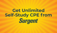 Surgent's unlimited self-study package includes over 200 courses, each from 2-16 credits. 